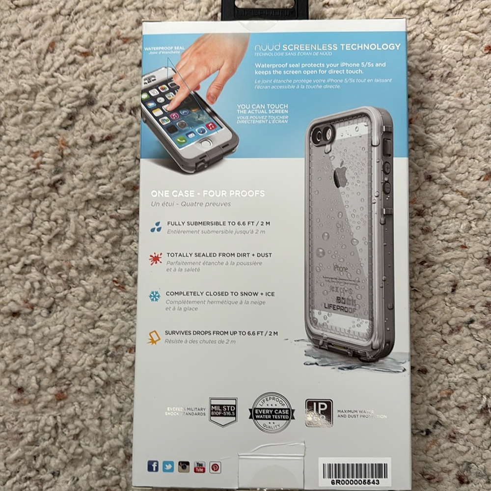 iPhone 5 / 5S Smartest Case / Black